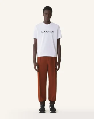 Lanvin Embroidered Cotton T-Shirt