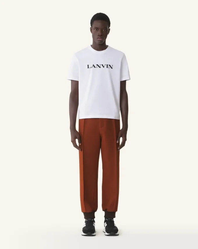 Lanvin Embroidered Cotton T-Shirt Lanvin Embroidered Cotton T-Shirt