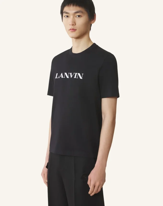 Lanvin Embroidered Cotton T-Shirt Lanvin Embroidered Cotton T-Shirt