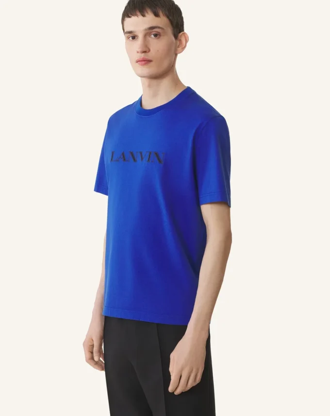 Lanvin Embroidered Cotton T-Shirt Lanvin Embroidered Cotton T-Shirt
