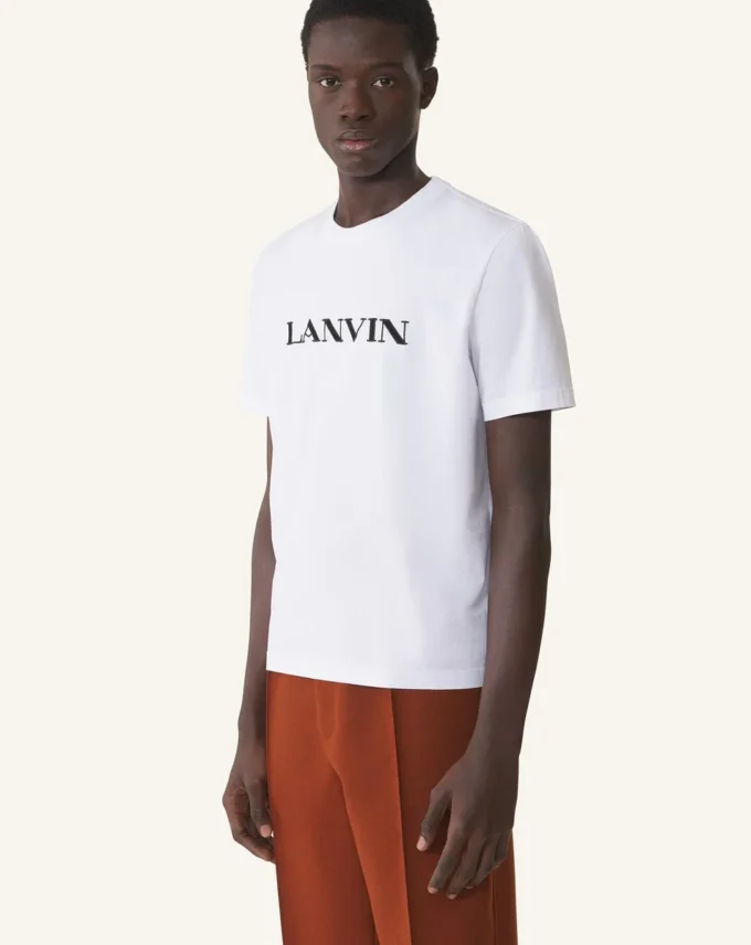 Lanvin Embroidered Cotton T-Shirt Lanvin Embroidered Cotton T-Shirt