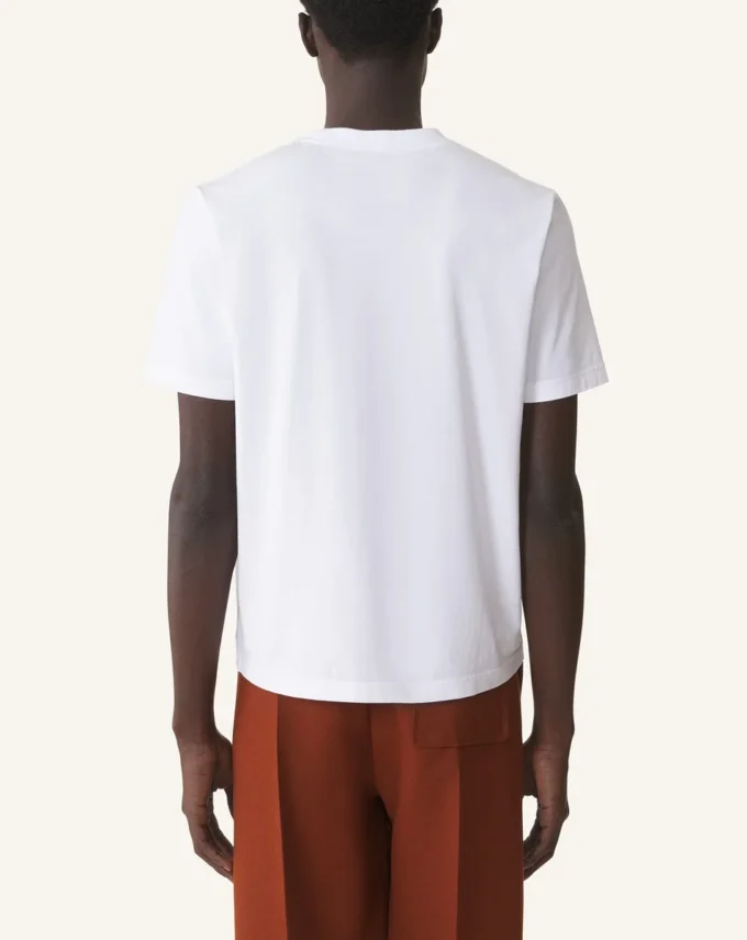 Lanvin Embroidered Cotton T-Shirt Lanvin Embroidered Cotton T-Shirt