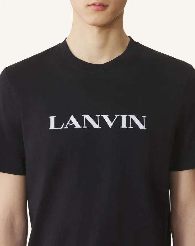 Lanvin Embroidered Cotton T-Shirt Lanvin Embroidered Cotton T-Shirt
