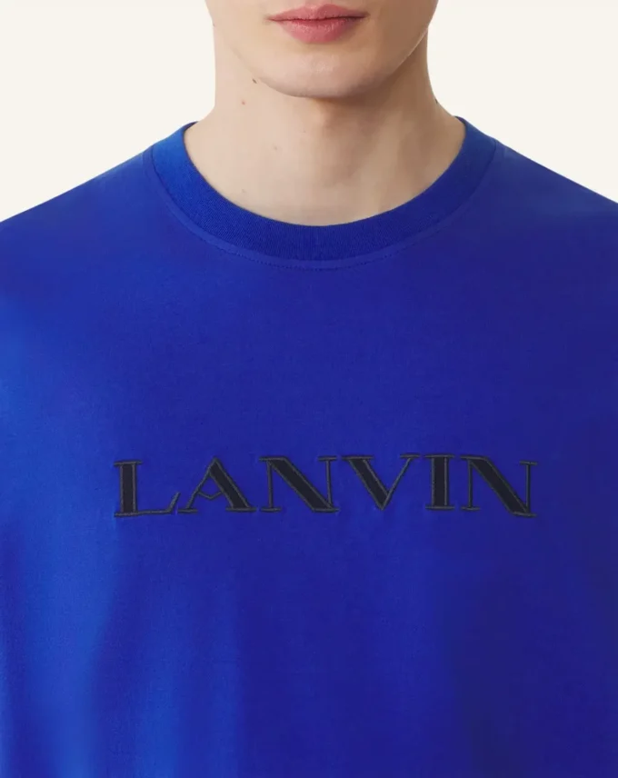 Lanvin Embroidered Cotton T-Shirt Lanvin Embroidered Cotton T-Shirt