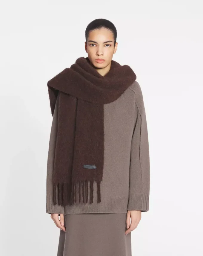 Lanvin Fringed Scarf in Wool Lanvin Fringed Scarf in Wool