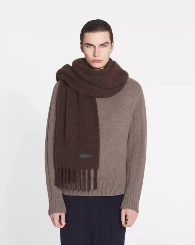 Lanvin Fringed Scarf in Wool Lanvin Fringed Scarf in Wool