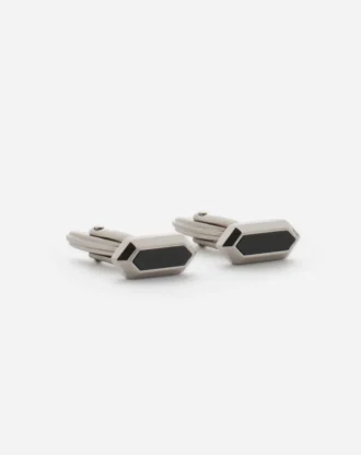 Lanvin Label Two-Tone Cufflinks