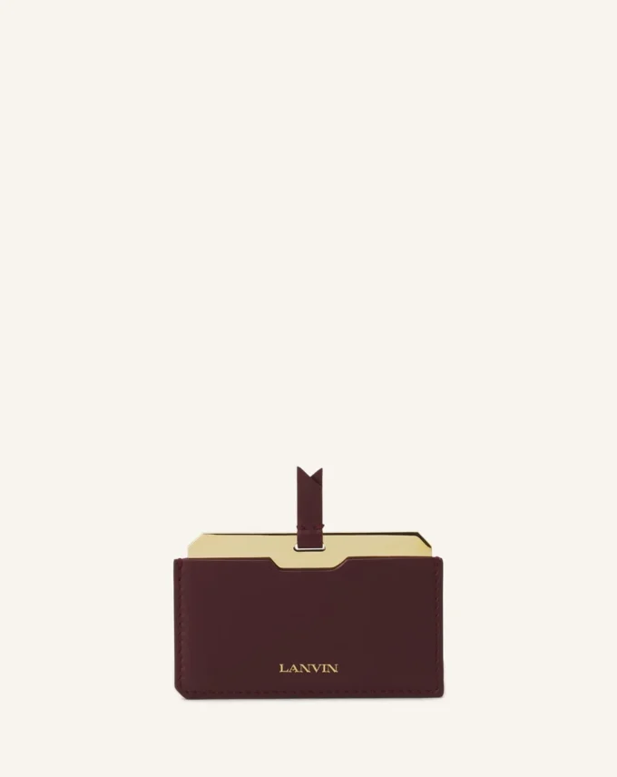 Lanvin Leather Mirror Holder Lanvin Leather Mirror Holder