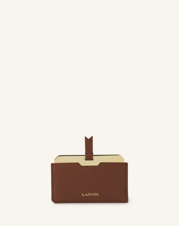 Lanvin Leather Mirror Holder Lanvin Leather Mirror Holder