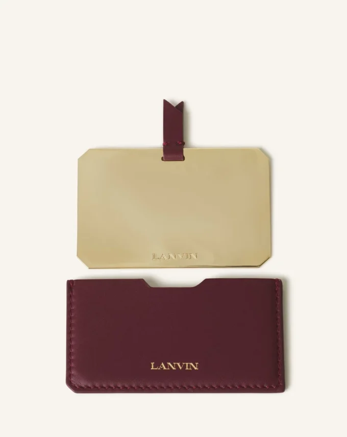 Lanvin Leather Mirror Holder Lanvin Leather Mirror Holder