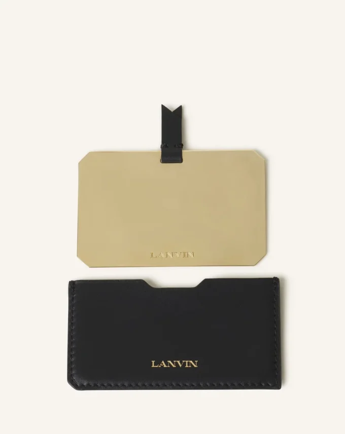 Lanvin Leather Mirror Holder Lanvin Leather Mirror Holder