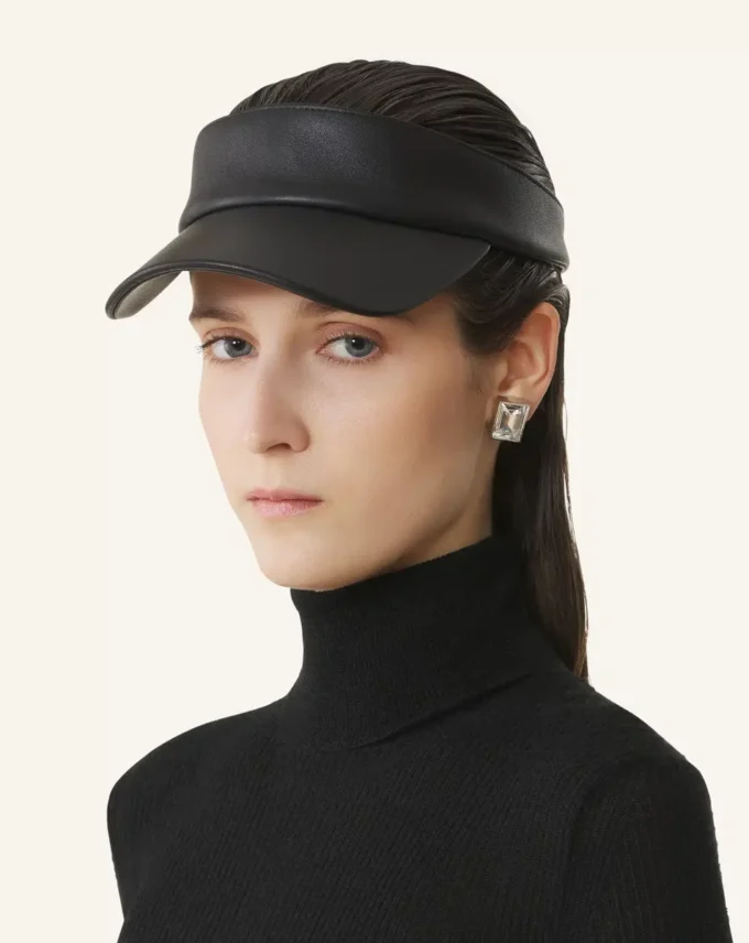 Lanvin Leather Visor Lanvin Leather Visor