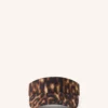 Lanvin Leopard Print Visor Lanvin Leopard Print Visor