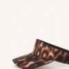 Lanvin Leopard Print Visor Lanvin Leopard Print Visor