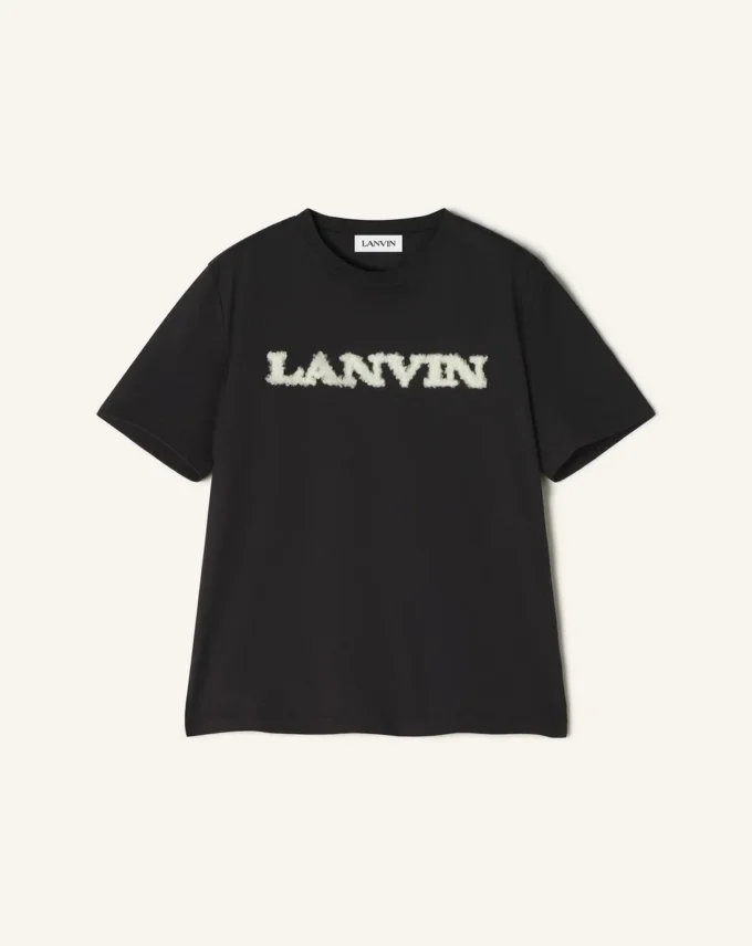 Lanvin Shearling Cotton T-Shirt Lanvin Shearling Cotton T-Shirt