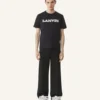 Lanvin Shearling Cotton T-Shirt Lanvin Shearling Cotton T-Shirt