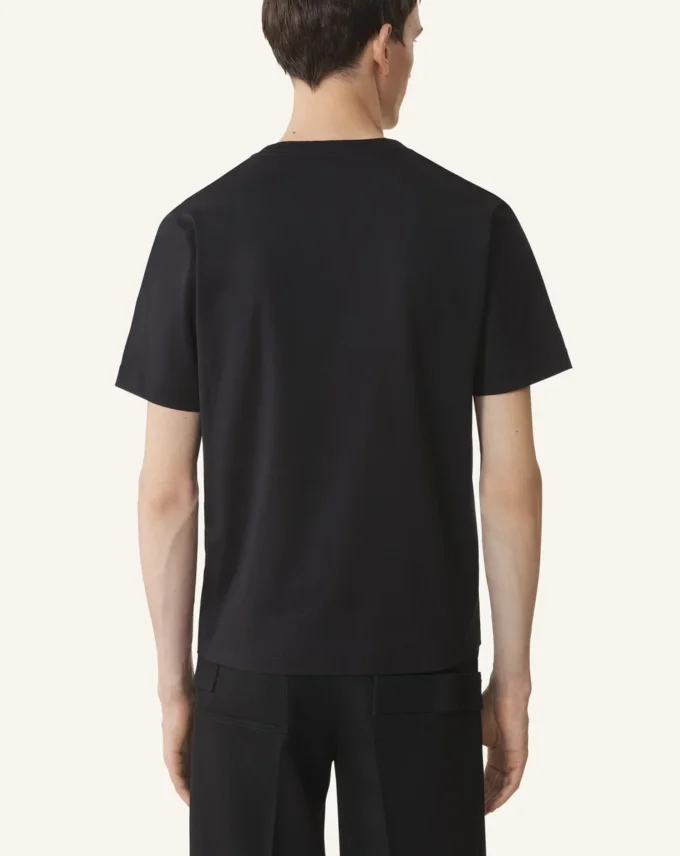 Lanvin Shearling Cotton T-Shirt Lanvin Shearling Cotton T-Shirt