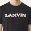 Lanvin Shearling Cotton T-Shirt Lanvin Shearling Cotton T-Shirt