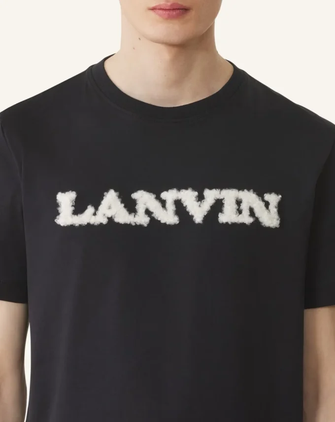 Lanvin Shearling Cotton T-Shirt Lanvin Shearling Cotton T-Shirt