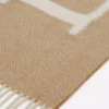Lanvin Signature Fringed Wool Scarf Lanvin Signature Fringed Wool Scarf