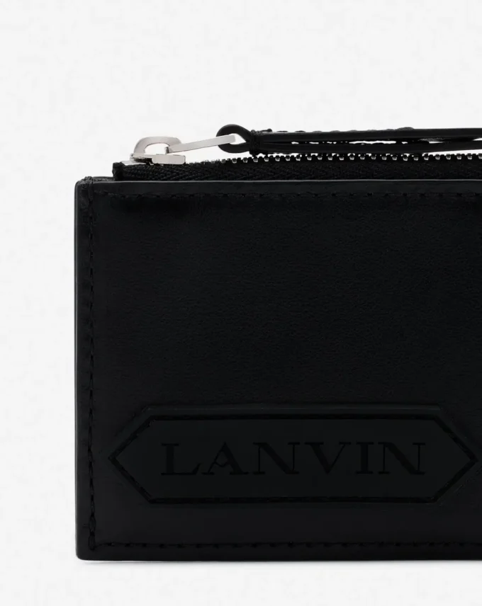 Lanvin Signature Leather Cardholder Lanvin Signature Leather Cardholder