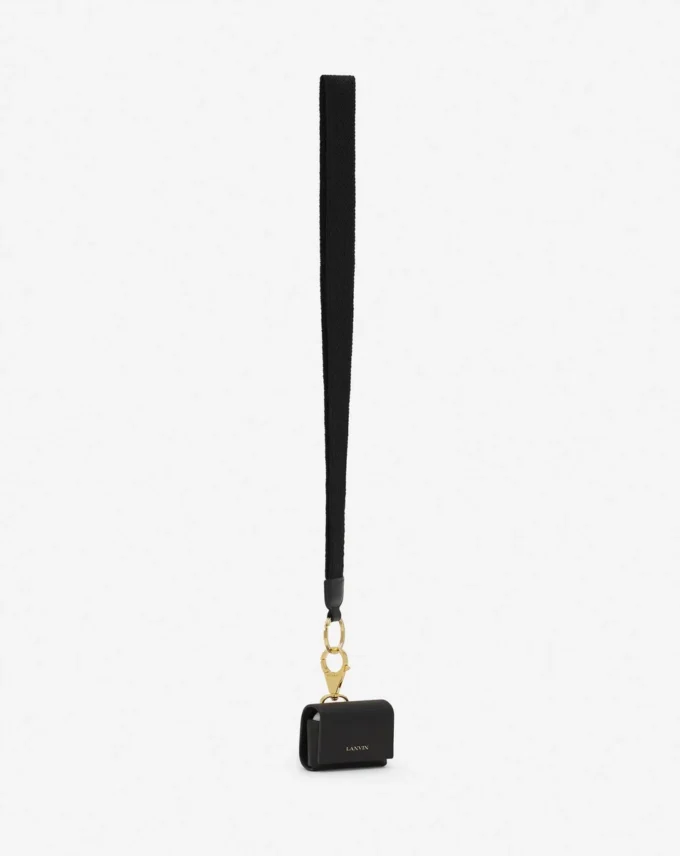 Lanvin Signature Leather Case for Airpods Pro Lanvin Signature Leather Case for Airpods Pro