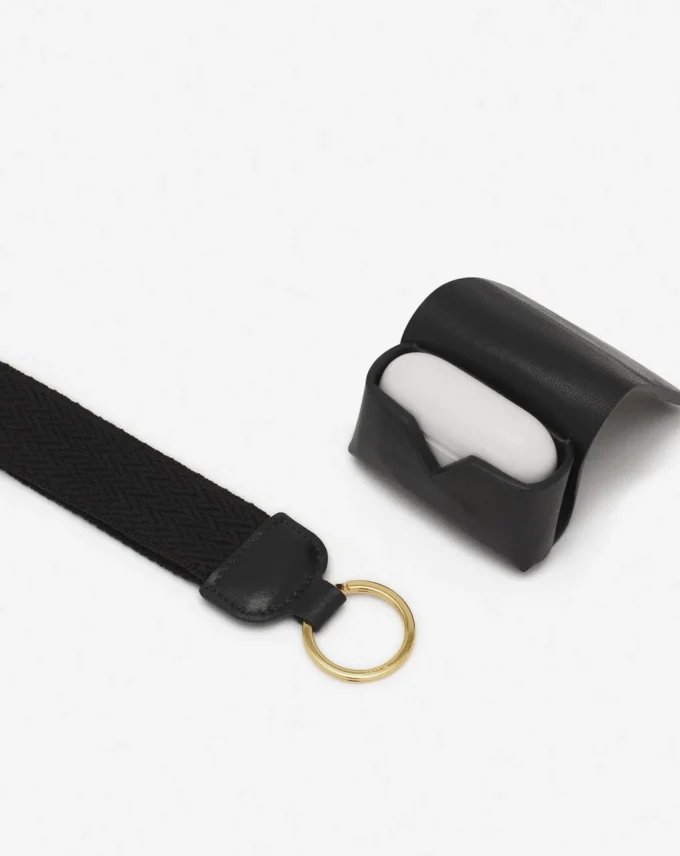 Lanvin Signature Leather Case for Airpods Pro Lanvin Signature Leather Case for Airpods Pro