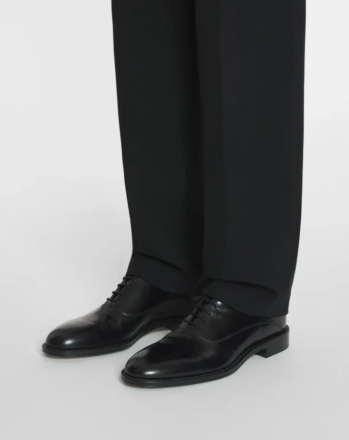 Lanvin Signature Leather Oxford Shoes Lanvin Signature Leather Oxford Shoes
