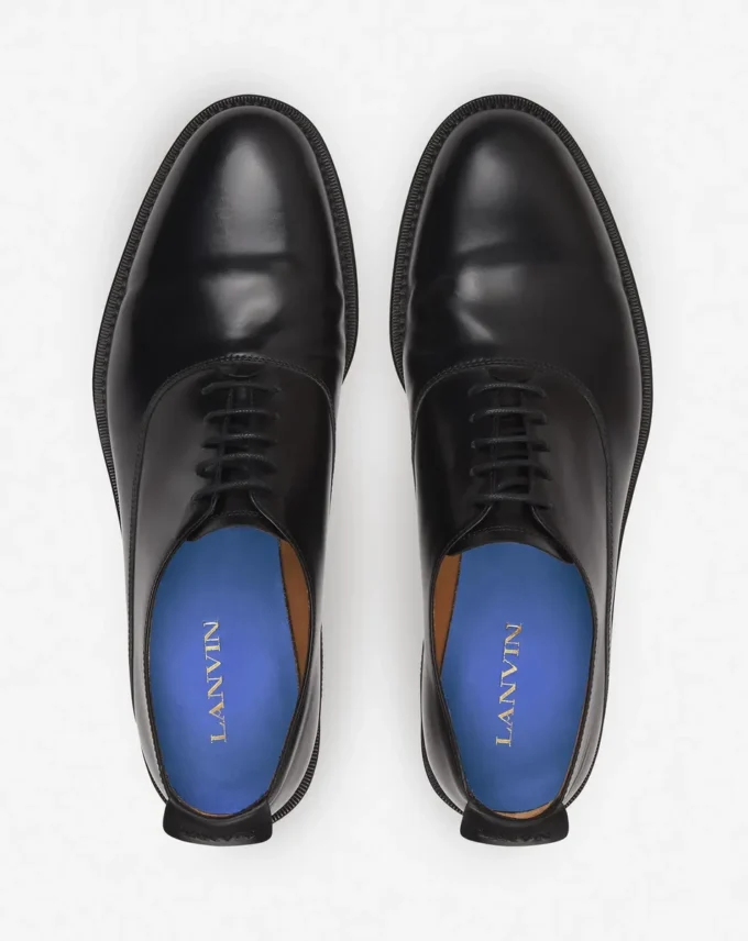 Lanvin Signature Leather Oxford Shoes Lanvin Signature Leather Oxford Shoes
