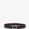 Lanvin Signature Reversible Leather Belt Lanvin Signature Reversible Leather Belt