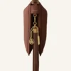 Large Leather Pompom Bag Charm Large Leather Pompom Bag Charm