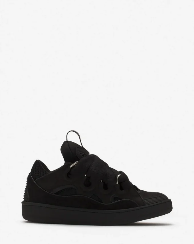 Leather Curb Sneakers Leather Curb Sneakers