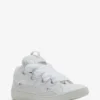 Leather Curb Sneakers