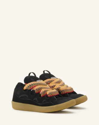 Leather Curb Sneakers Leather Curb Sneakers