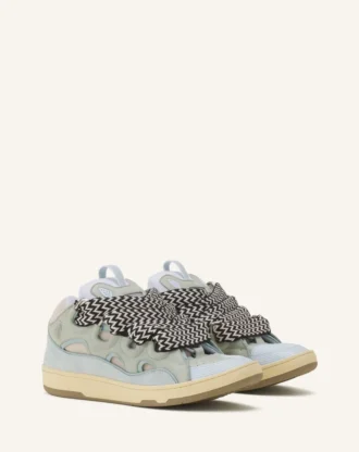Leather Curb Sneakers Leather Curb Sneakers