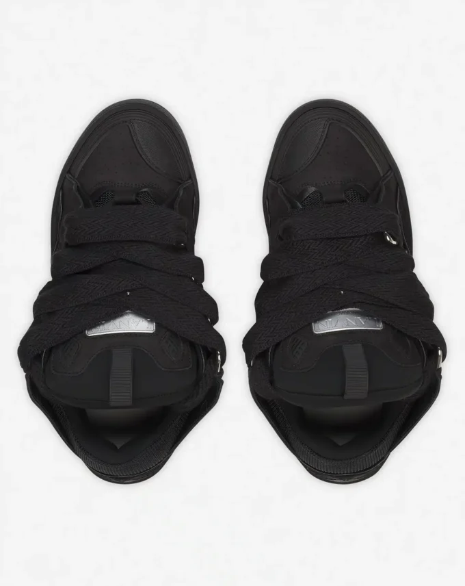 Leather Curb Sneakers Leather Curb Sneakers