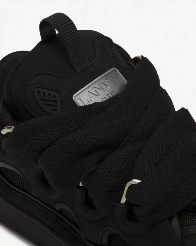 Leather Curb Sneakers Leather Curb Sneakers