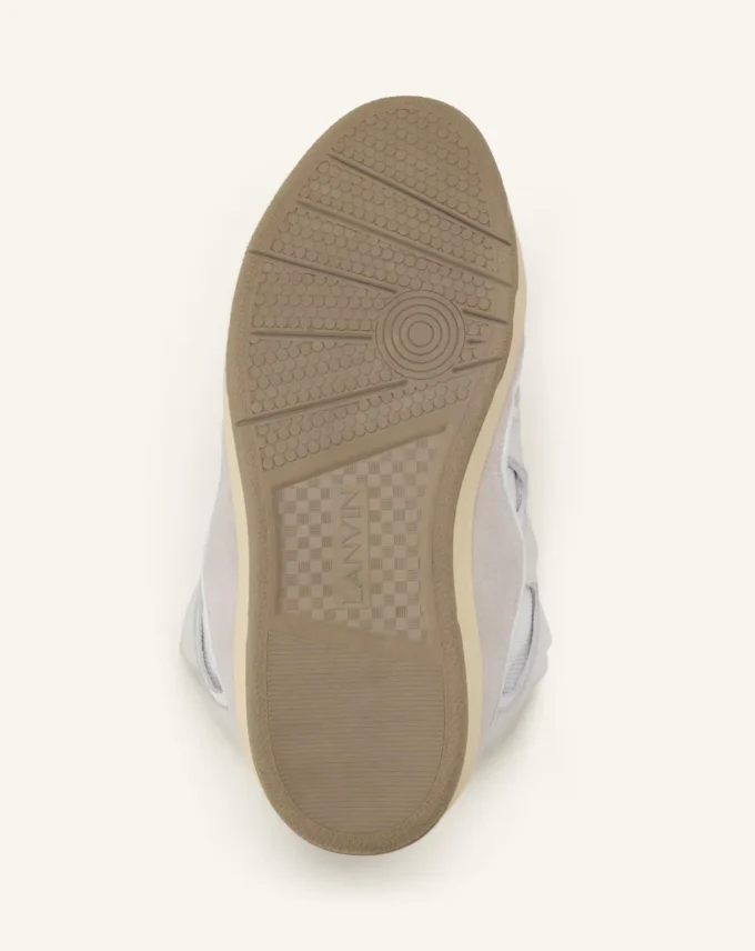 Leather Curb Sneakers