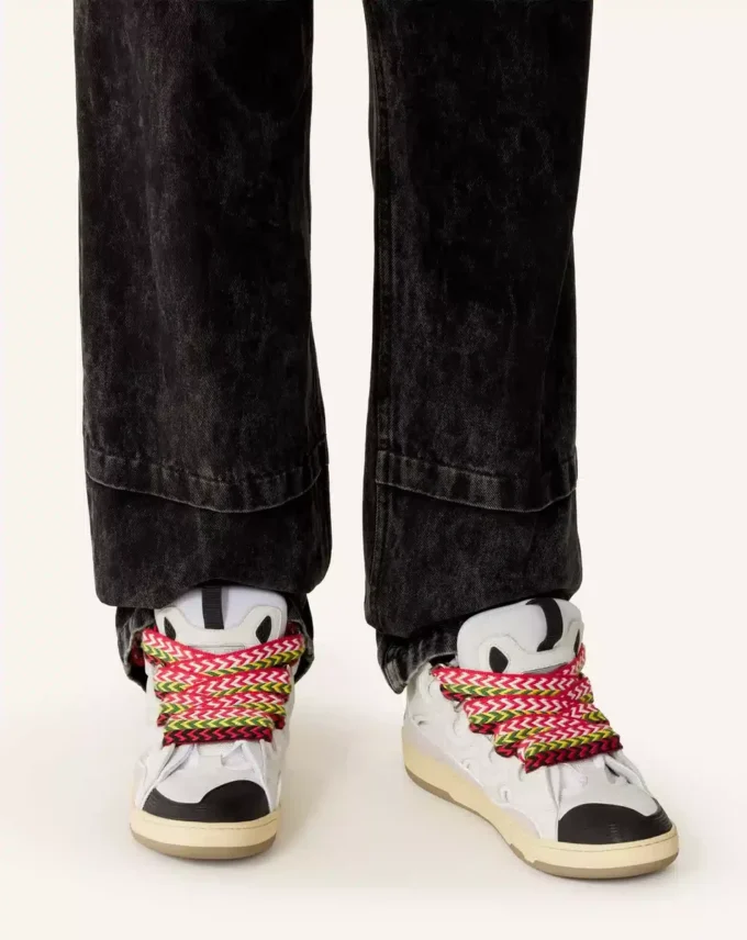 Leather Curb Sneakers Leather Curb Sneakers