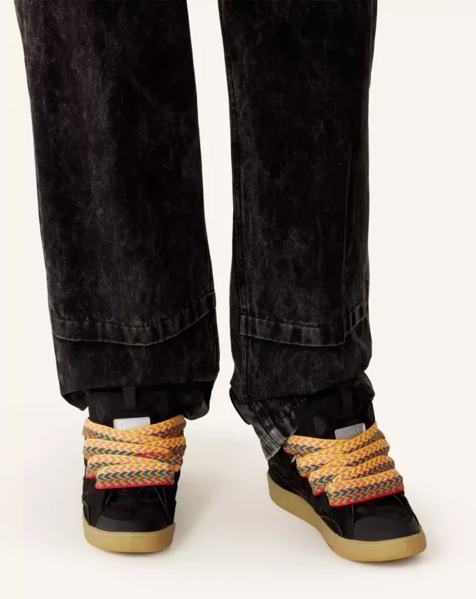Leather Curb Sneakers Leather Curb Sneakers