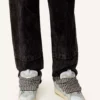 Leather Curb Sneakers