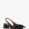 Leather Heeled Slingback Ballerina Leather Heeled Slingback Ballerina
