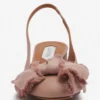 Leather Heeled Slingback Ballerina Leather Heeled Slingback Ballerina