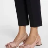 Leather Heeled Slingback Ballerina Leather Heeled Slingback Ballerina