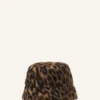 Leopard Print Reversible Bucket Hat Leopard Print Reversible Bucket Hat