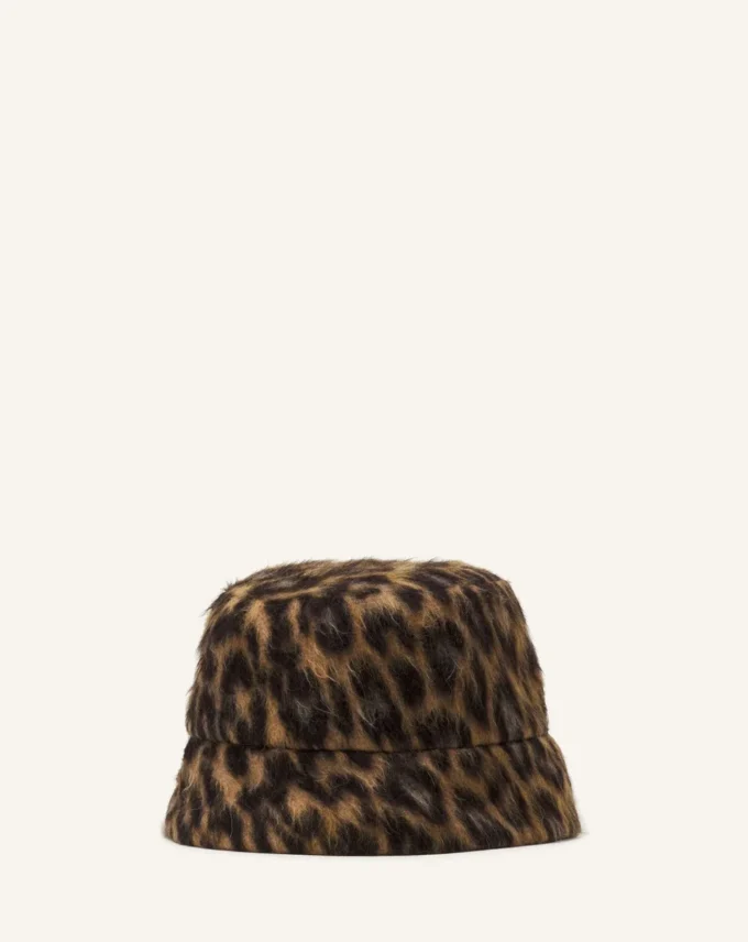 Leopard Print Reversible Bucket Hat Leopard Print Reversible Bucket Hat