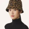 Leopard Print Reversible Bucket Hat Leopard Print Reversible Bucket Hat