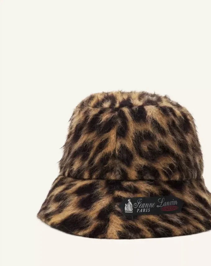 Leopard Print Reversible Bucket Hat Leopard Print Reversible Bucket Hat