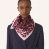Leopard Print Silk Scarf Leopard Print Silk Scarf