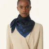 Leopard Print Silk Scarf Leopard Print Silk Scarf